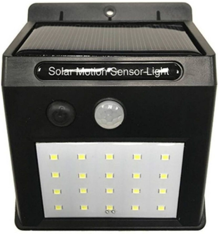 jackshow Solar Motion Sensor Light,Outdoor Weatherproof (pack of 1 ) Solar Light Set(Wall Mounted Pack of 1)