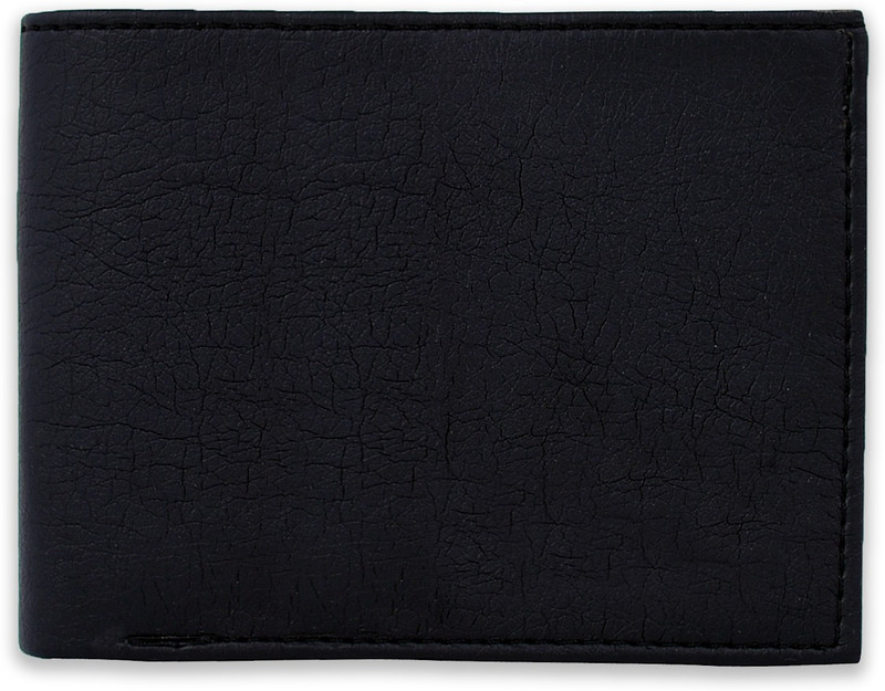 small candy Men Black Artificial Leather Wallet(10 Card Slots)
