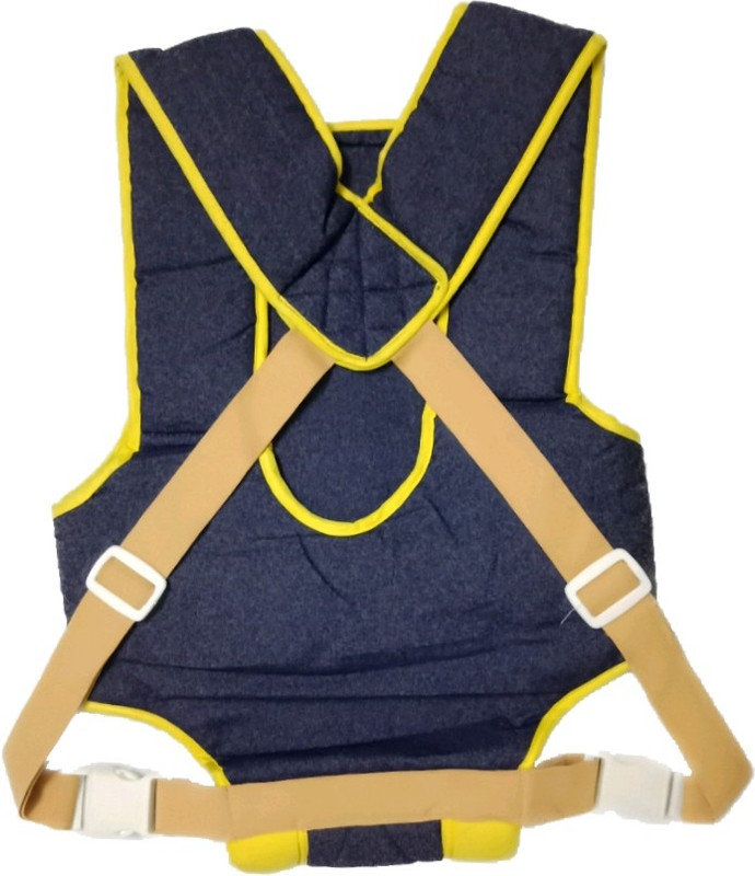 kokomelon Baby carriage, cotton material Baby Carrier(Yellow, Front carry facing out)