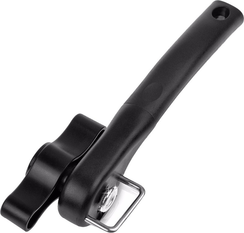 Redoak FUB3225KIT Easy Manual Metal Can Opener - Black Bottle Opener(Pack of 1)