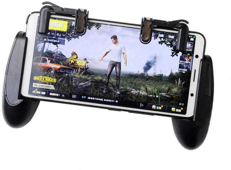 Lehza Gamepad and K01 Trigger Fire Button Assist Tool Sensitive touch Gaming Accessory Kit(Black, For Android, iOS)
