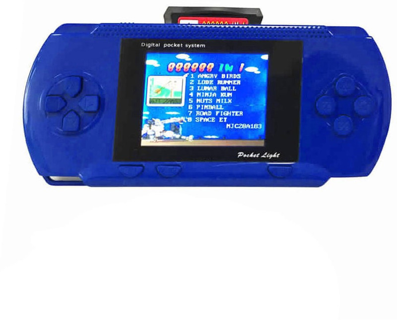 KLUZIE PVP Station 3000 Built-in Games 2.8'' LCD Handheld Player Video Game Console 8 GB with Mario, DR MARIO, CONTRA, CRICKET GAME, TURTLE, SUPER MARIO, OTHER 3000 FAMOUS GAMES(Multicolor)