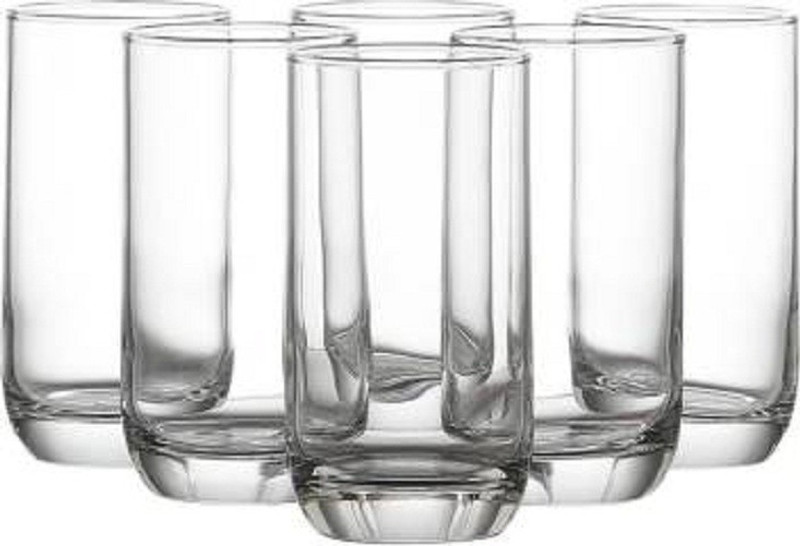 creativecreator Gfd1113 Glass Set(Glass, 280 ml, Clear, Pack of 6)