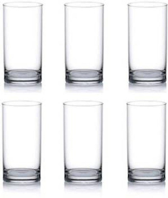 creativecreator Gfw22221 Glass Set(Glass, 280 ml, Clear, Pack of 6)