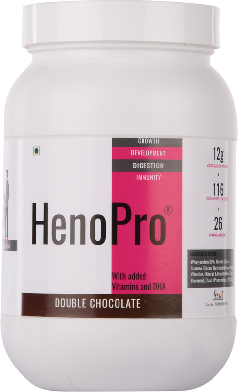 henopro P-400G Whey Protein(400 g, Double Chocolate)