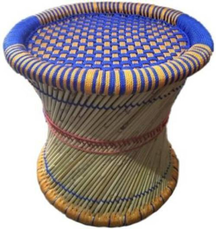 rajasthani handmade mudda Stool(Multicolor)