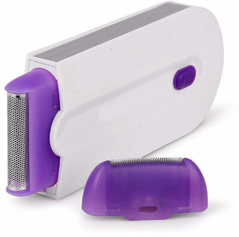 nilkanth creation Women's Painless Hair Remover Instant&Pain Free Laser Sensor Light Shaver  Runtime: 49 min Trimmer for Women(Purple, White)