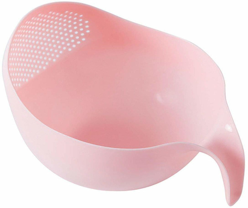 narayanmunudev creation NARA 01 handle rice bowl Plastic(Pink, Pack of 1)