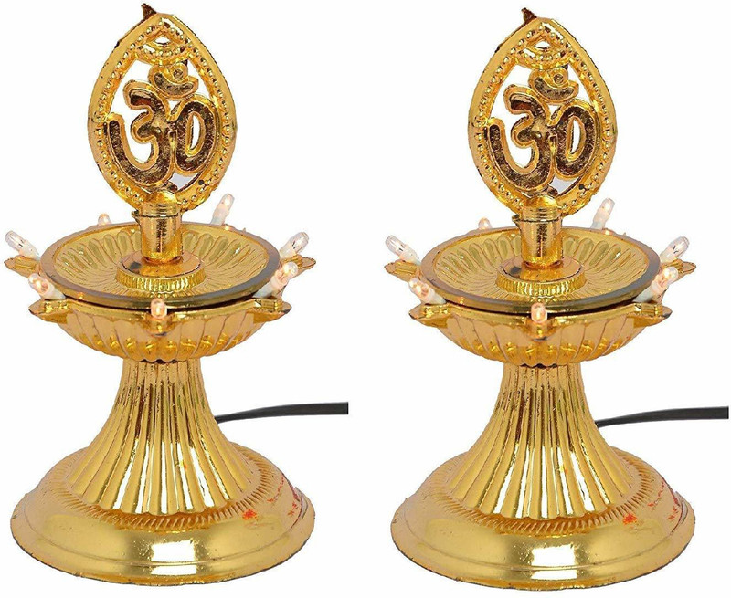amikan Plastic (Pack of 2) Table Diya(Height: 10 inch)