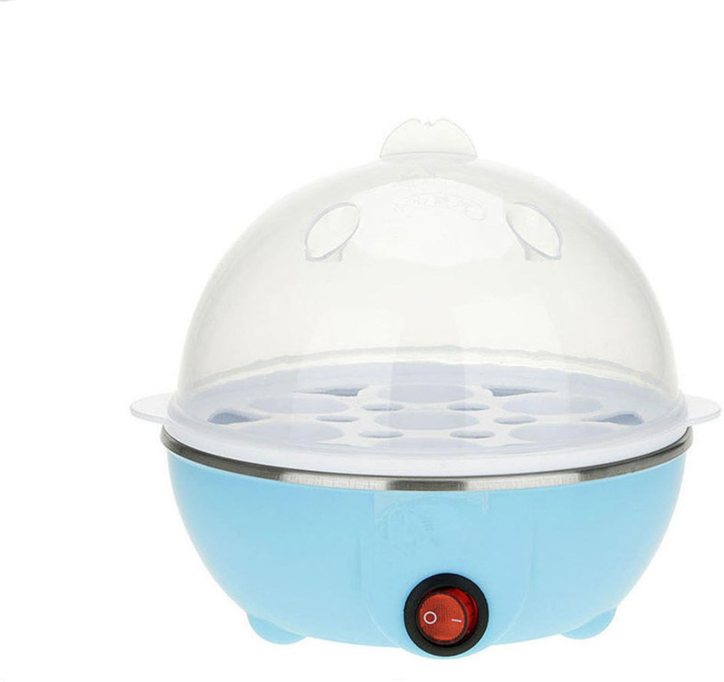 techobucks 7 Eggs Electric Auto Egg Boiler Steamer Kitchen Cookware EGC 06 Egg Cooker(Multicolor, 7 Eggs)