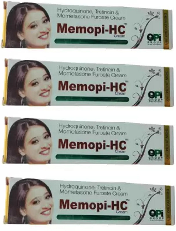 memopi hc cream for the treatment of skin(30g4)(120 ml)