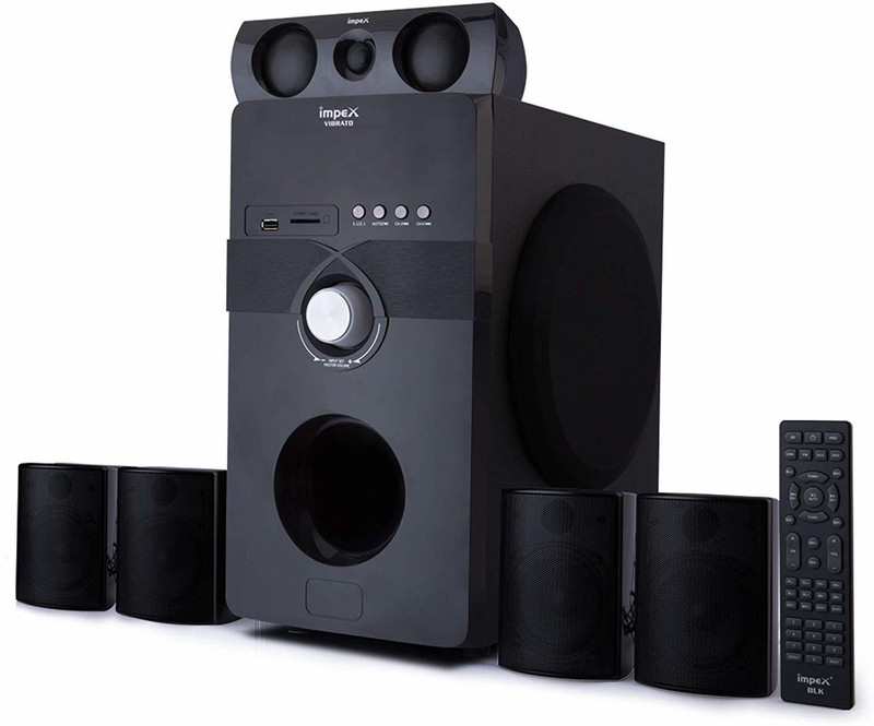 Impex 5.1 VIBRATO 170 W Home Theatre(Black, 5.1 Channel)