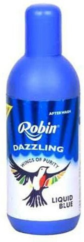 robin Dazzling Whiteness Liquid Blue - 200 g Multi-Fragrance Liquid Detergent