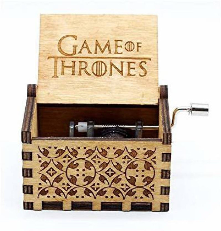 frisky Game of Thrones Hand Cranked (Wood Colour) Music Box Music Box
