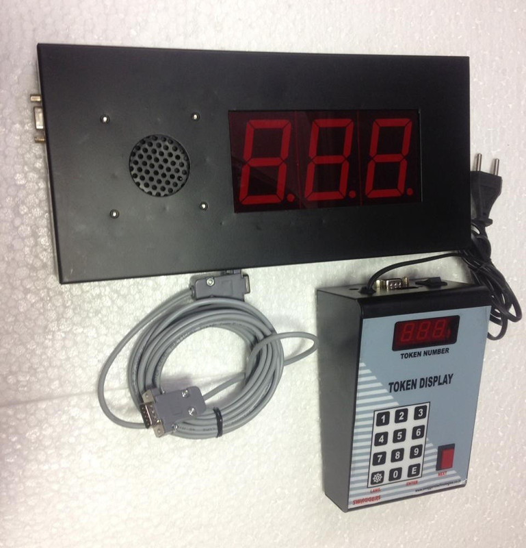 swaggers BANK TOKEN DISPLAY SYSTEM WITH VOICE TOKENDISPLAY SYSTEM INDOOR WITH RING Indoor PA System(90 W)