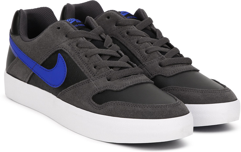 Nike Sb Delta Force Vulcanized Sneakers For Men Grey Desertcart