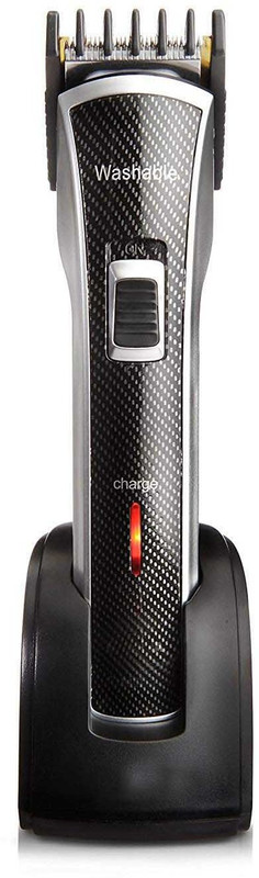 sriaarnika NV Professional 100% Waterproof Rechargeable Cordless Beard Trimmer for Men  Runtime: 28 min Trimmer for Men & Women(Black)