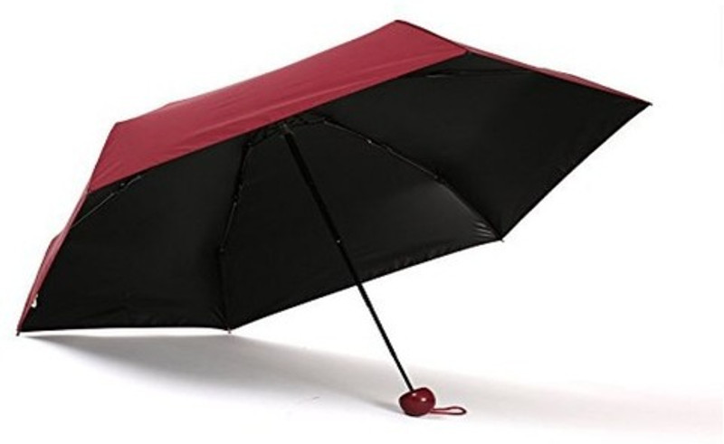 asha enterprises Capsule Umbrella Lightweight Umbrella(Maroon)