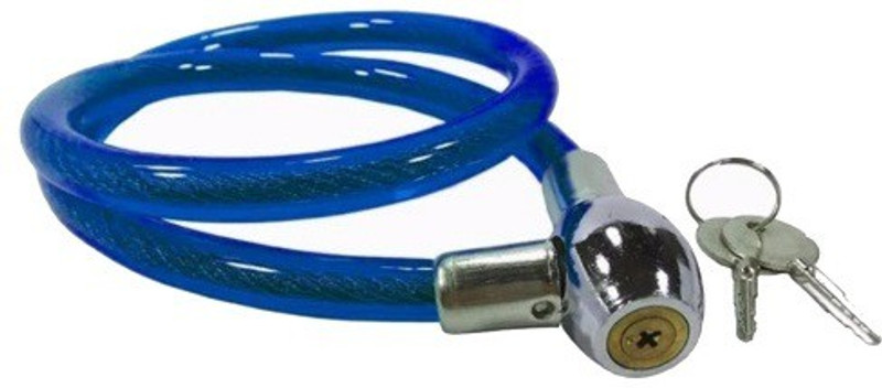 iron clutch bike lock with 2 keys anti theft bike lock with 2 keys anti theft Cable Lock(Blue)