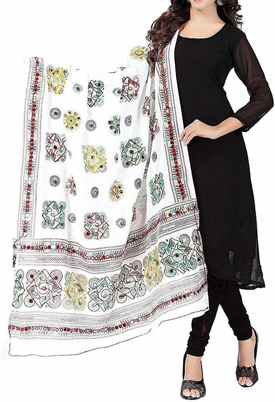 manaswini creations Cotton Blend Printed Women Dupatta
