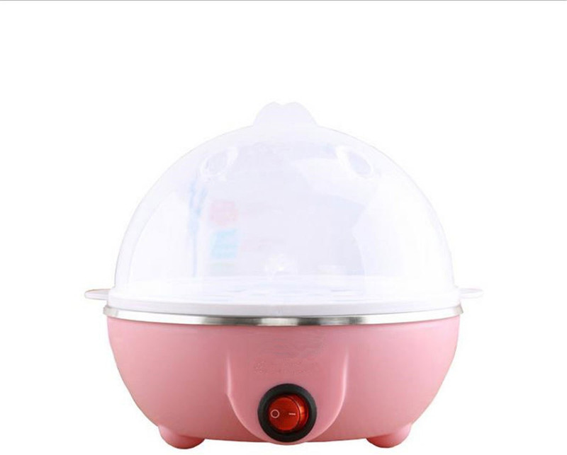 Techobucks Electric Auto Egg Boiler Steamer Kitchen Cookware Egg Steamer Egg Cooker(Multicolor, 7 Eggs)