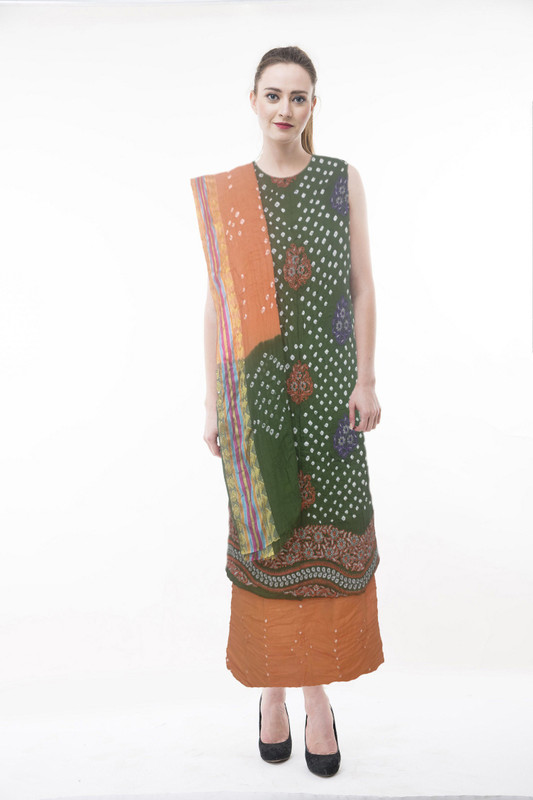 aadika Cotton Embroidered Salwar Suit Material(Unstitched)
