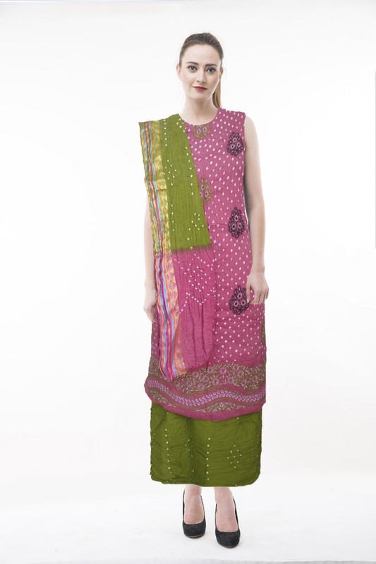 aadika Cotton Embroidered Salwar Suit Material(Unstitched)