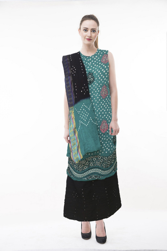 aadika Cotton Embroidered Salwar Suit Material(Unstitched)