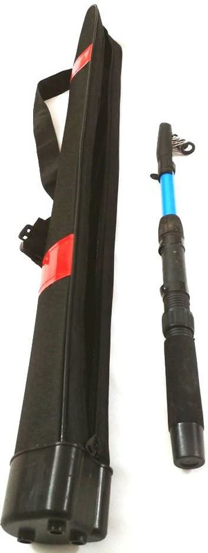 fisheryhouse fishing rod and bag 695 Black Fishing Rod(270 cm, 0.25 kg, Black)