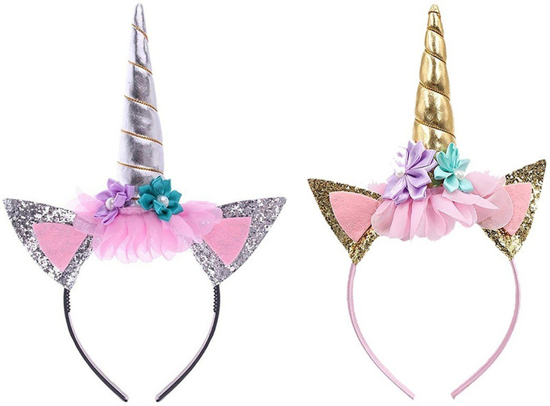 vidhi collections Unicorn Hair band for kids Hair Band(Multicolor)