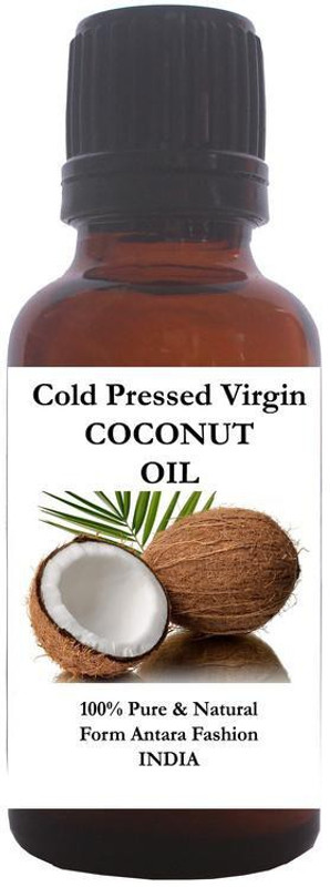 antarafashion Coconut Oil 100% Virgin and Cold Pressed Hair Oil(50 ml)