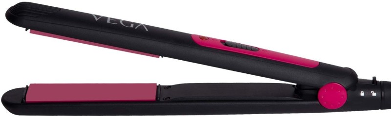 VEGA Diva VHSH-17 Hair Straightener(Black, Pink)