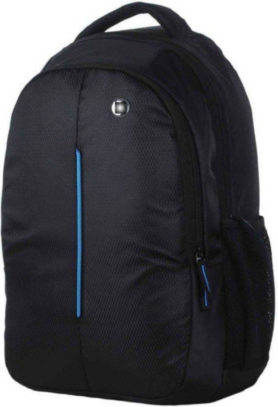 fastriva 15.6 inch Expandable Laptop Backpack(Black, Blue)