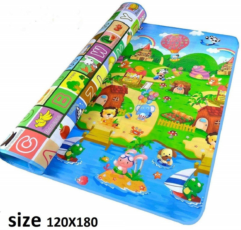 ketmart Plastic Baby Play Mat(Multicolor, Small)
