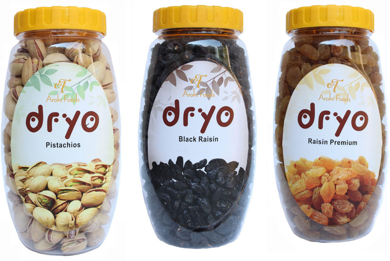 dryo DR44 Raisins, Pistachios(3 x 233.33 g)