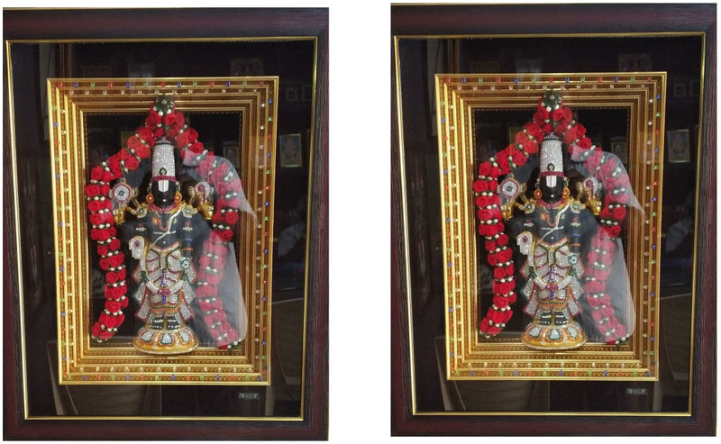 Variety Wood Photo Frame VARI 95278 6 inch Digital(128 MB, Brown)