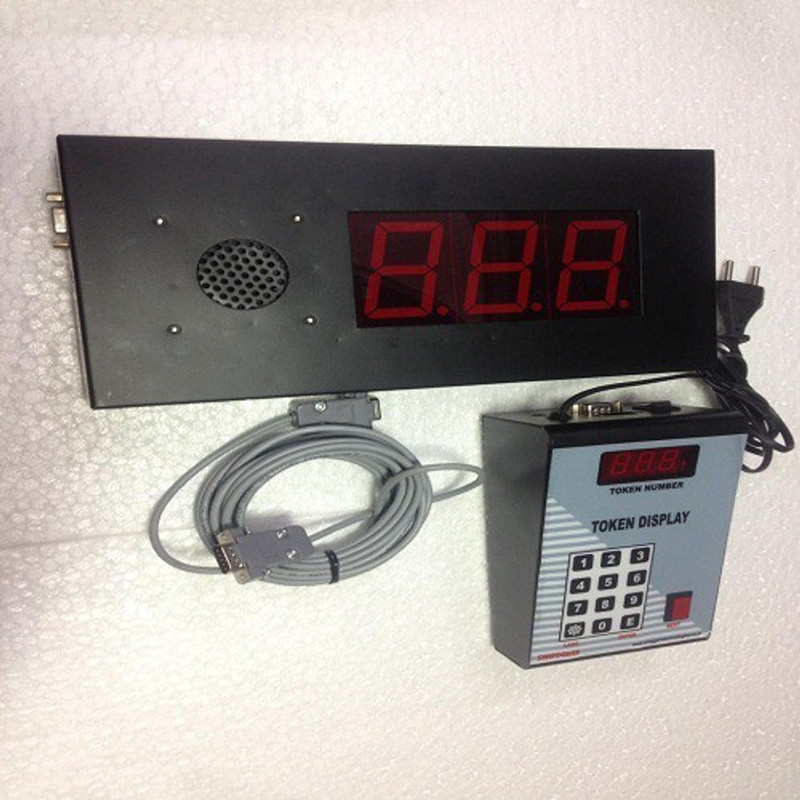 SECURITY STORE token display with voice for hotels 0008 Indoor PA System(75 W)