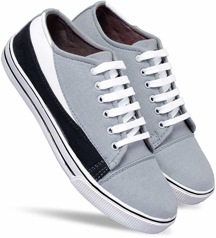 ventino Canvas Shoes For Men(Grey)