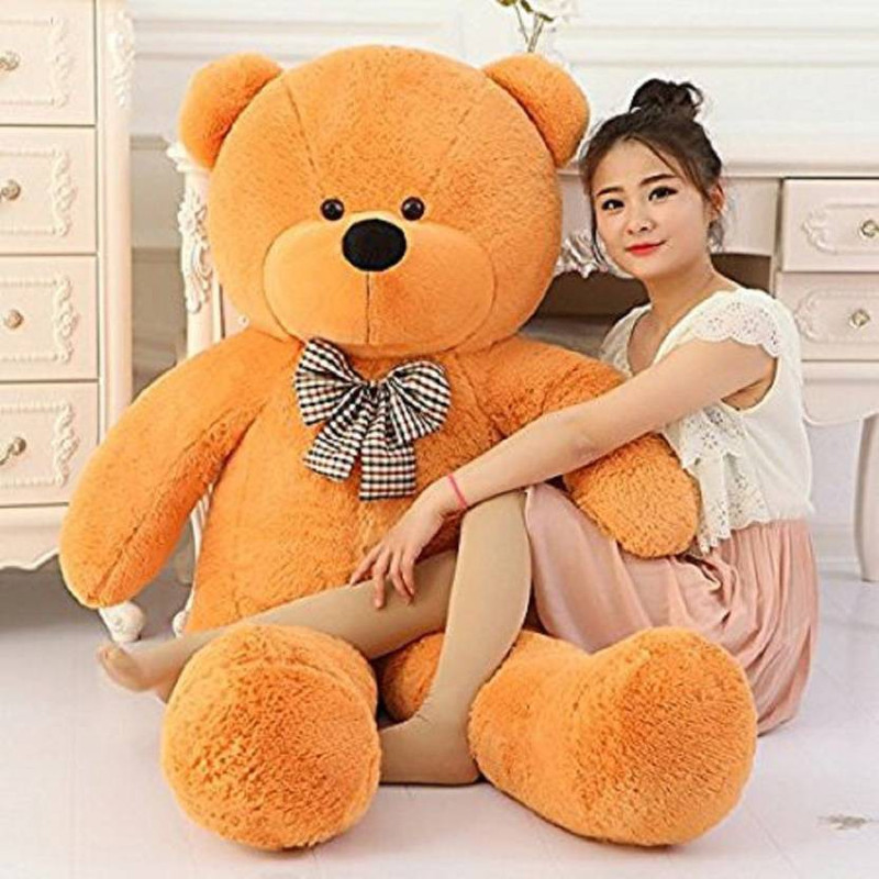 Omex Brown 4 feet Teddy Bear For birthday,Kids,Girls - 120 cm (Brown) - 120 cm(Brown)