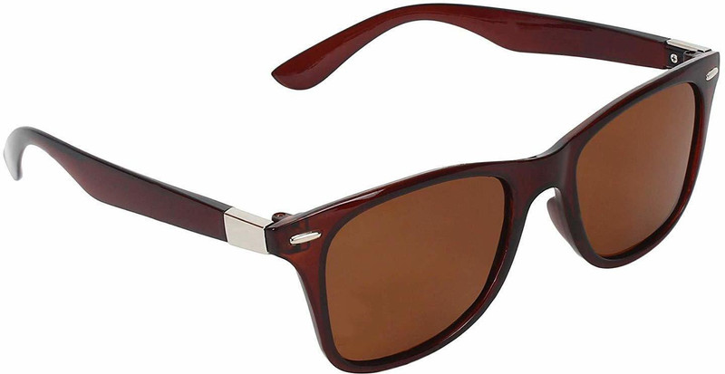 hanley Wayfarer Sunglasses(Brown)