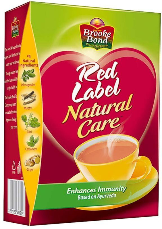 red label Natural Care Tea, 1kg Tea Blend Box (1 kg) Cardamom Tea Tetrapack(1 kg)