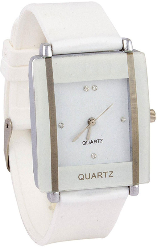 brain MW72-White Dial Analog Watch  - For Women