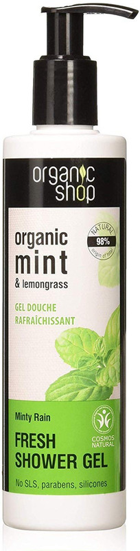 Organic Shop Fresh Shower Gel Minty Rain(280 ml)
