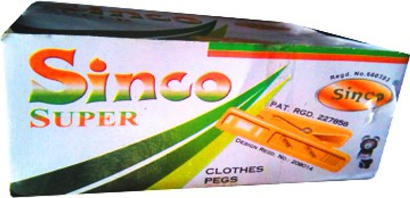 sinco Super Medium Plastic Cloth Clip(Set of 72, Multicolor)
