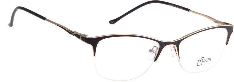 Fizan Half Rim Cat-eyed Frame(51 mm)