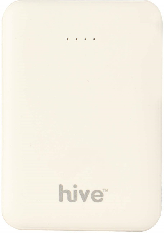 hive 5000 mAh Power Bank (5000 mAh Power Bank with Dual USB Port 2A Output Fast Charge External Li-Po Battery,  with Dual USB Port)(White, Lithium Polymer)