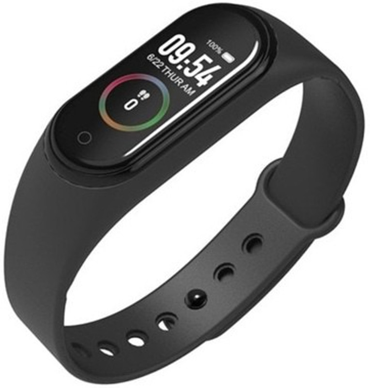qulity Mx4 INTELLIGENT WATCH(Black Strap, Size : FREE)