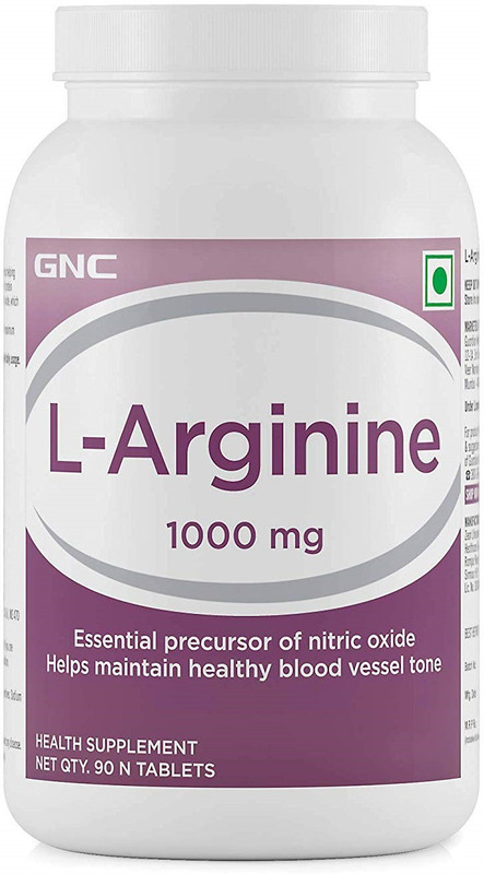 Gnc L Arginine 1000 Mg 90 Tablets Buy Online In Gibraltar At Desertcart