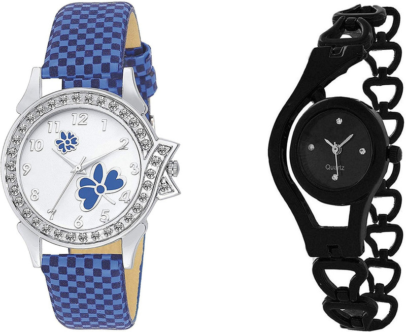 lectose New girls diamond dial and chain look belt watch Girl's and Women Watches Analog Watch  - For Girls