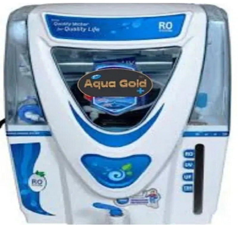 Aqua Gold CHIT017 8 L RO + UV + UF + TDS Water Purifier(White)